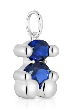 Серебряный кулон Tous Bold Bear Lab
