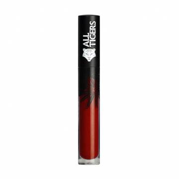 Жидкая матовая помада для губ All Tigers Natural & Vegan Liquid Lipstick 889 Command Respect, 8 мл Жидкая матовая помада для губ All Tigers Natural & Vegan Liquid Lipstick 889 Command Respect, 8 мл