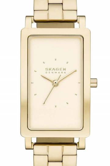 Часы Skagen женский цвет золотой Часы Skagen женский цвет золотой