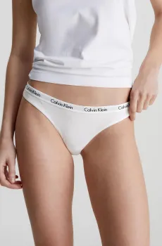Женские белые трусики Белый L Calvin Klein 0000D1617E
