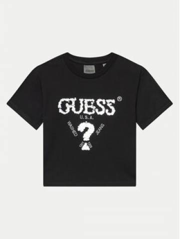 Guess Футболка J4YI46 K8FQ4 Чорний Regular Fit Guess Футболка J4YI46 K8FQ4 Чорний Regular Fit