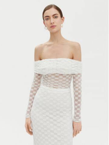 BARDOT Блузка 59742TB Білий Regular Fit BARDOT Блузка 59742TB Білий Regular Fit