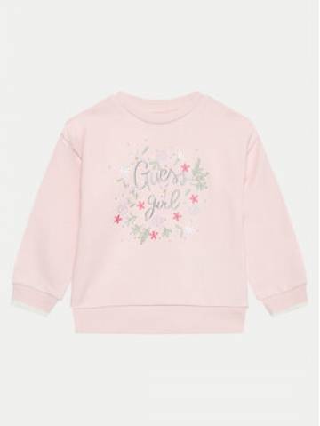 Guess Світшот K4BQ08 KAX74 Рожевий Relaxed Fit Guess Світшот K4BQ08 KAX74 Рожевий Relaxed Fit