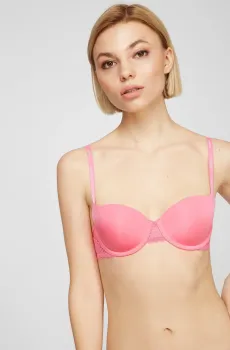 Женский розовый бюстгальтер Розовый 32C Calvin Klein 000QF5146E