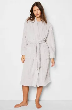 Женский серый халат MARIAM Серый S Etam 6549799