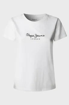 Женская белая футболка MAE Белый XS Pepe Jeans PL5000122