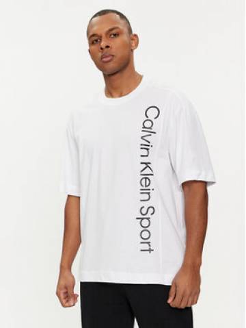 Calvin Klein Performance Футболка 00GMS4K173 Білий Regular Fit Calvin Klein Performance Футболка 00GMS4K173 Білий Regular Fit