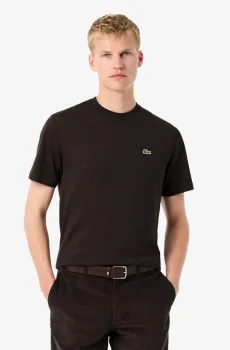 Мужская коричневая футболка Коричневый XS Lacoste TH7318SKB