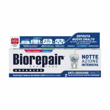 Зубная паста Biorepair Oral Care Advanced Intensive Night Repair Интенсивное ночное восстановление, 75 мл Зубная паста Biorepair Oral Care Advanced Intensive Night Repair Интенсивное ночное восстановление, 75 мл