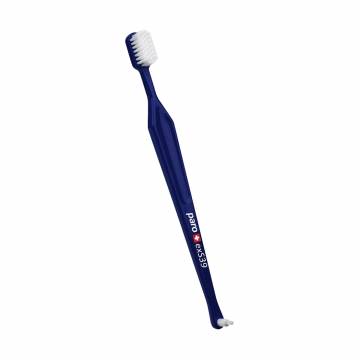 Зубная щетка Paro Swiss Classic exS39, ультрамягкая, синяя, 1 шт Зубная щетка Paro Swiss Classic exS39, ультрамягкая, синяя, 1 шт