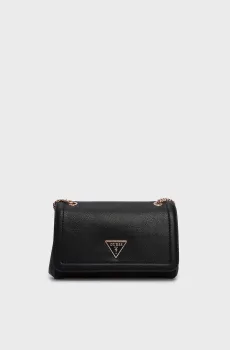 Женская черная сумка NOELLE CONVERTIBLE XBODY FLAP Черный ONESIZE Guess HWZG7879210
