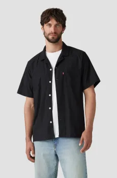 Мужская черная рубашка Черный S Levi’s® 72625;0115