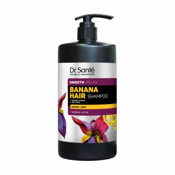 Шампунь для волос Dr. Sante Banana Hair Smooth Relax Shampoo, 1 л Шампунь для волос Dr. Sante Banana Hair Smooth Relax Shampoo, 1 л