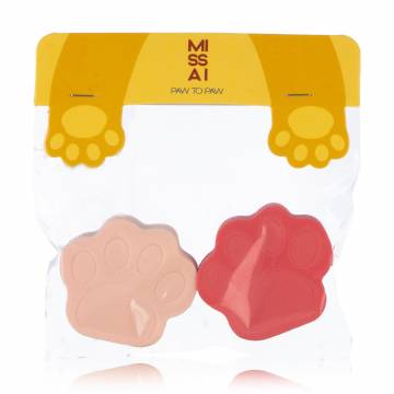 Набор спонжей для макияжа Missai Paw to Paw, 2 шт