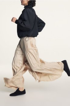 Reserved - Кросівки з овечої шкіри - пильно-коричневий - 762FE-98X