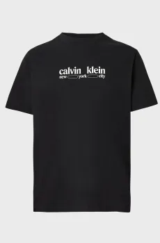 Мужская черная футболка GRAPHIC Черный S Calvin Klein Jeans LV14RE831G