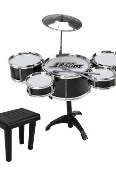 Детский игровой набор Shantou Jinxing Drum Set Jazz Барабанная установка и стул, от 3 лет (881-13)