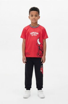 Вільні спортивні штани Chicago Bulls NBA - чорний