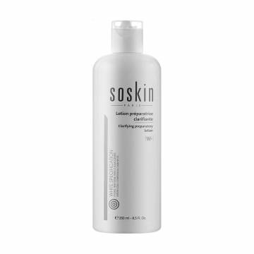 Осветляющий тоник-эксфолиант для лица Soskin Clarifying Preparatory Lotion, 250 мл