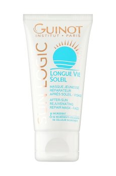 Антивозрастная восстанавливающая маска для лица после загара Guinot Longue Vie Soleil Mask, 50 мл