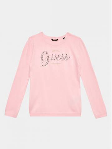 Guess Светр J3YR05 Z2NQ2 Рожевий Regular Fit Guess Светр J3YR05 Z2NQ2 Рожевий Regular Fit