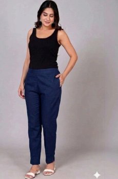 RIVNIX Women Smart Trousers