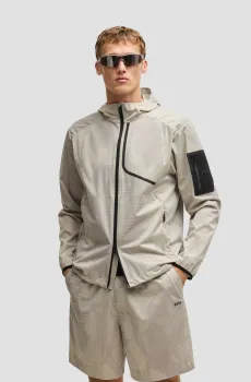 Мужская бежевая ветровка Бежевый L BOSS 50533763;284