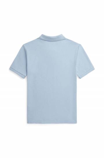 Детское хлопковое поло Polo Ralph Lauren однотонное 323853788016 Детское хлопковое поло Polo Ralph Lauren однотонное 323853788016