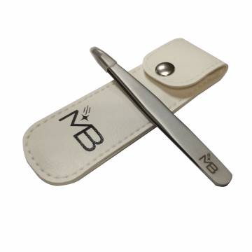 Пинцет для бровей Meeteora Beauty классический, с чехлом (MB-ph) Пинцет для бровей Meeteora Beauty классический, с чехлом (MB-ph)