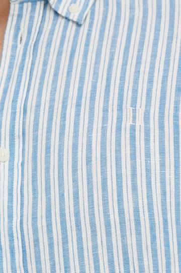 Льняная рубашка Les Deux regular воротник button-down Льняная рубашка Les Deux regular воротник button-down