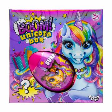 Детский набор игровых предметов и игр Danko Toys Boom! Unicorn Box от 3 лет (BUB-01-01U) Детский набор игровых предметов и игр Danko Toys Boom! Unicorn Box от 3 лет (BUB-01-01U)