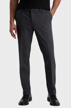 Мужские темно-серые шерстяные брюки Серый 48 Pierre Cardin PC.-C4 72238.9004-90