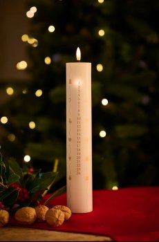 Праздничная светодиодная свеча Sirius Sille