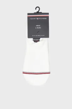 Мужские белые следы (2 пары) Белый 39-42 Tommy Hilfiger 100001095