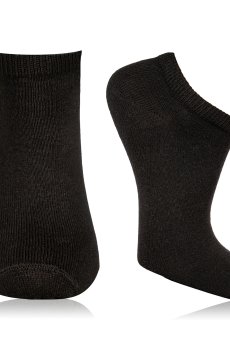 Носки женские AmiGA В01 короткие, черные, размер 23-25