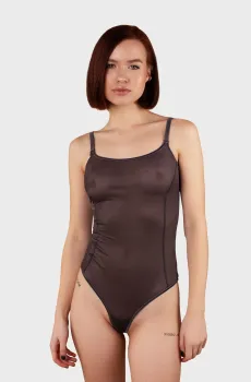 Женское темно-серое боди Серый XS brabrabra SLZ25515001