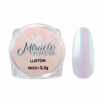 Пудра для гель-лака Luxton Miracle Powder 03, 0.3 г Пудра для гель-лака Luxton Miracle Powder 03, 0.3 г