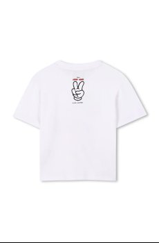 Детская хлопковая футболка Marc Jacobs