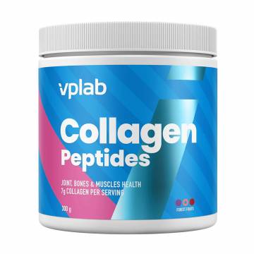 Пептиды коллагена VPLab Collagen Peptides Лесные фрукты, в порошке, 300 г Пептиды коллагена VPLab Collagen Peptides Лесные фрукты, в порошке, 300 г