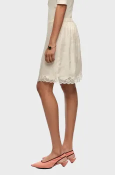 Женская белая юбка Белый M Bimba Y Lola 261BR4857.10070