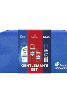 Подарочный набор мужской Head & Shoulders + Old Spice + Gillette, 5 предметов