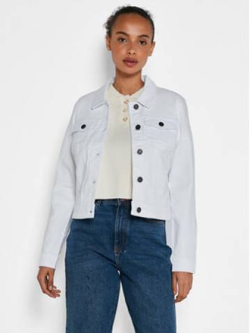 Noisy May Джинсова куртка Debra 27001734 Білий Regular Fit Noisy May Джинсова куртка Debra 27001734 Білий Regular Fit