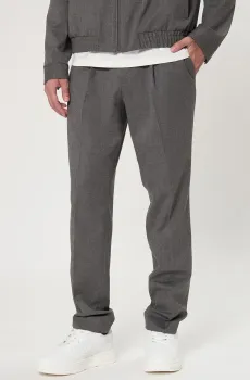 Мужские серые брюки Серый 54 HUGO 50547312;034