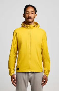 Мужская желтая ветровка PEREGRINE PACKAWAY JACKET Желтый S Saucony SAM800373-OA