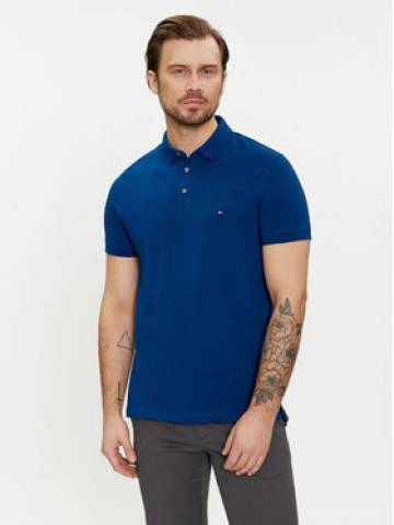 Tommy Hilfiger Поло 1985 MW0MW17771 Голубий Slim Fit Tommy Hilfiger Поло 1985 MW0MW17771 Голубий Slim Fit