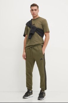 Хлопковая футболка adidas Essential