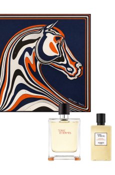 Парфюмированный набор мужской Hermes Terre DHermes Gift Set (туалетная вода, 100 мл + гель для душа, 80 мл)