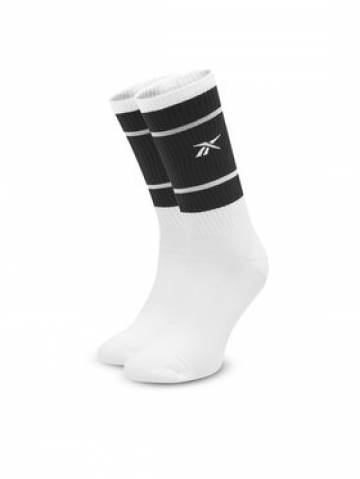 Reebok Високі шкарпетки unisex CL Basketball Sock HC1906 Білий Reebok Високі шкарпетки unisex CL Basketball Sock HC1906 Білий