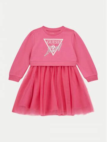 Guess Повсякденна сукня K4YK09 KB8R0 Рожевий Regular Fit Guess Повсякденна сукня K4YK09 KB8R0 Рожевий Regular Fit