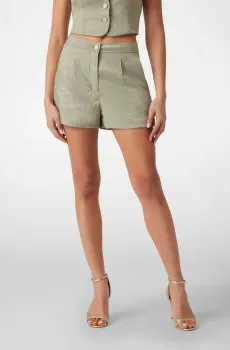 Женские зеленые шорты Зеленый XS Guess W5GD68.WH5F0;F83S